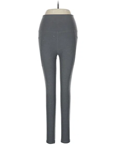 Pre-owned Beyond Yoga Active Pants In Gray