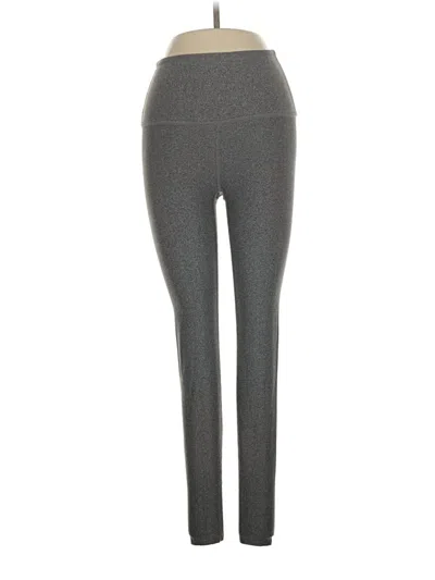 Pre-owned Beyond Yoga Active Pants In Gray