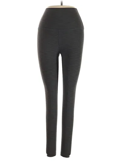 Pre-owned Beyond Yoga Active Pants In Gray