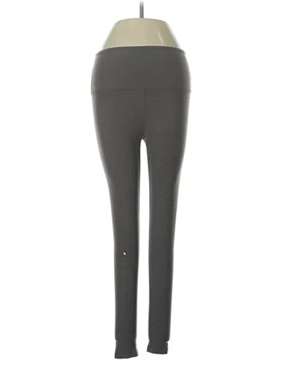 Pre-owned Beyond Yoga Active Pants In Gray