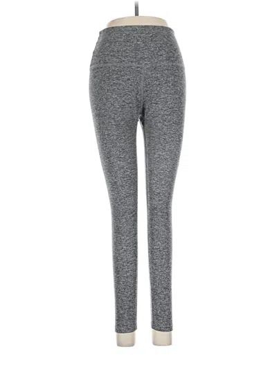 Pre-owned Beyond Yoga Active Pants In Gray