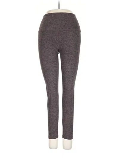 Pre-owned Beyond Yoga Active Pants In Gray