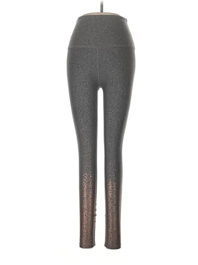 Pre-owned Beyond Yoga Active Pants In Gray