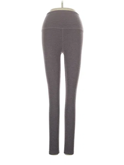 Pre-owned Beyond Yoga Active Pants In Gray