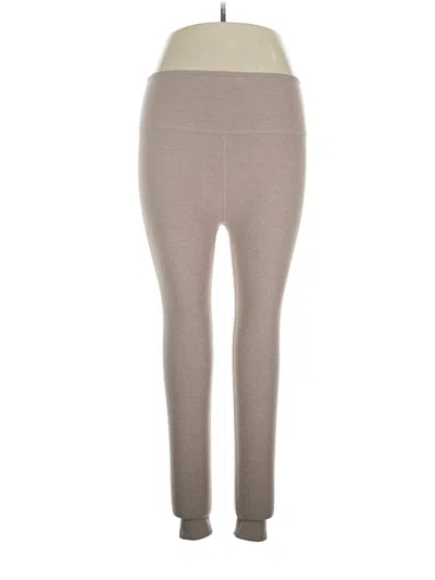 Pre-owned Beyond Yoga Active Pants In Gray