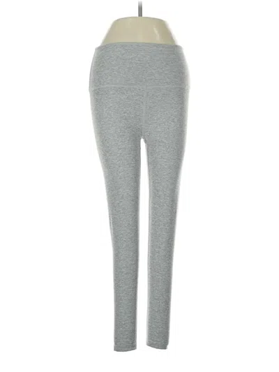 Pre-owned Beyond Yoga Active Pants In Gray