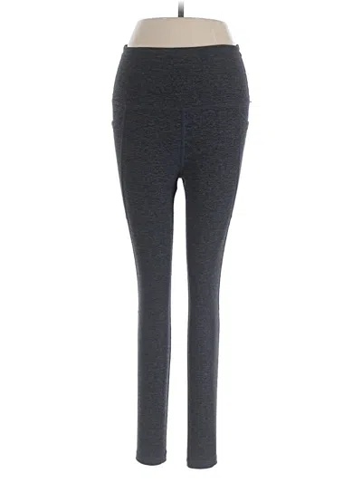 Pre-owned Beyond Yoga Active Pants In Gray
