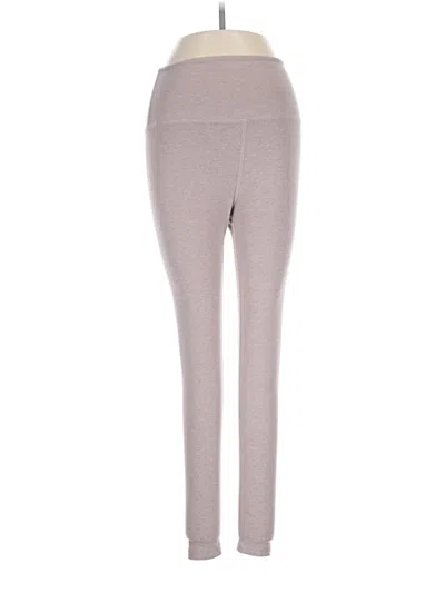 Pre-owned Beyond Yoga Active Pants In Gray