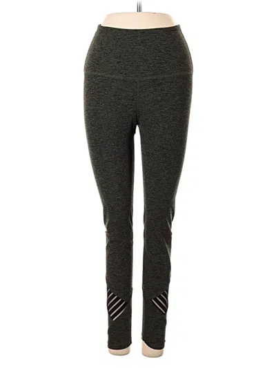Pre-owned Beyond Yoga Active Pants In Gray