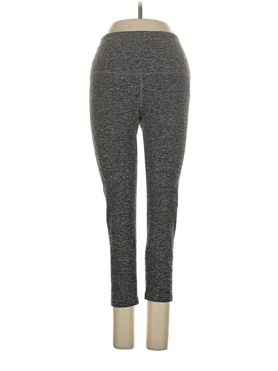 Pre-owned Beyond Yoga Active Pants In Gray