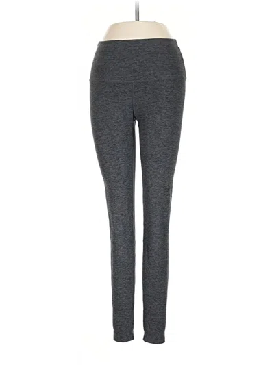 Pre-owned Beyond Yoga Active Pants In Gray