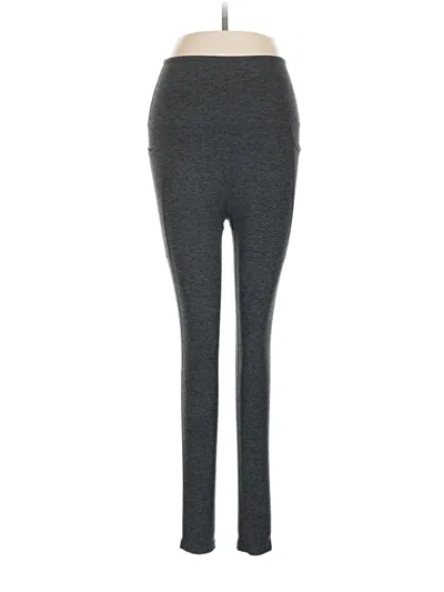 Pre-owned Beyond Yoga Active Pants In Gray