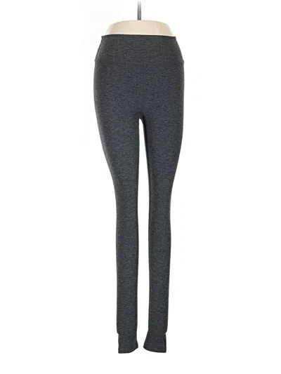 Pre-owned Beyond Yoga Active Pants In Gray
