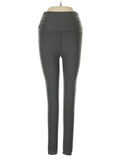 Pre-owned Beyond Yoga Active Pants In Gray