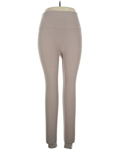 Pre-owned Beyond Yoga Active Pants In Gray
