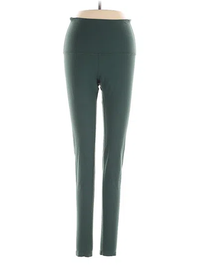 Pre-owned Beyond Yoga Active Pants In Green
