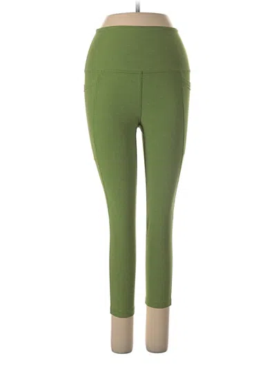 Pre-owned Beyond Yoga Active Pants In Green