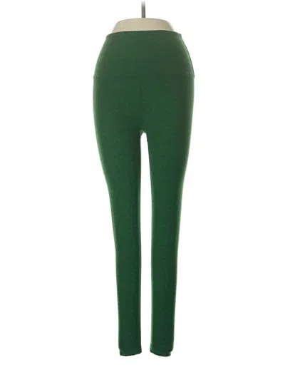 Pre-owned Beyond Yoga Active Pants In Green