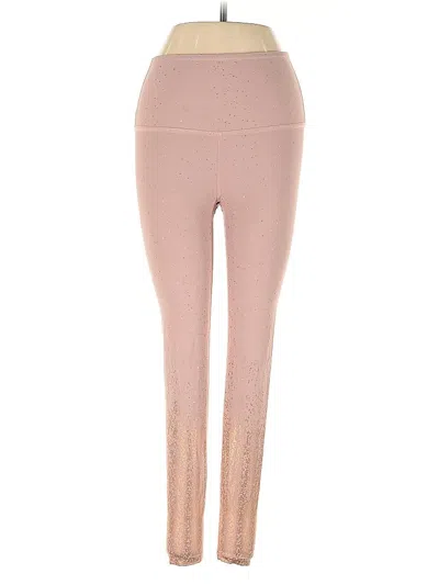 Pre-owned Beyond Yoga Active Pants In Pink