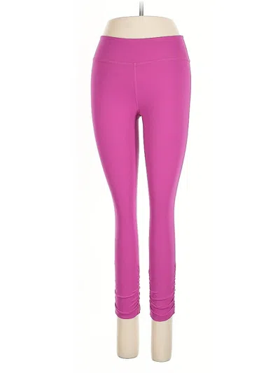 Pre-owned Beyond Yoga Active Pants In Pink