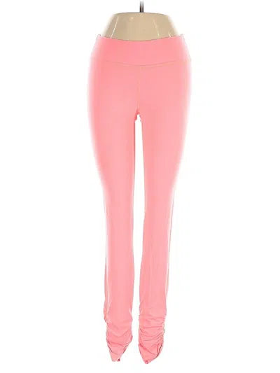 Pre-owned Beyond Yoga Active Pants In Pink