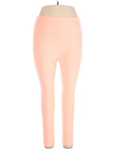 Pre-owned Beyond Yoga Active Pants In Pink