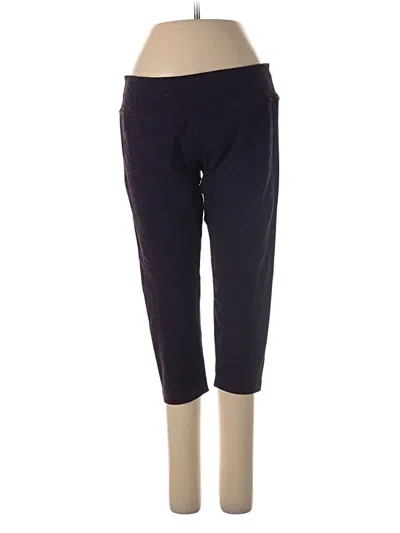 Pre-owned Beyond Yoga Active Pants In Purple