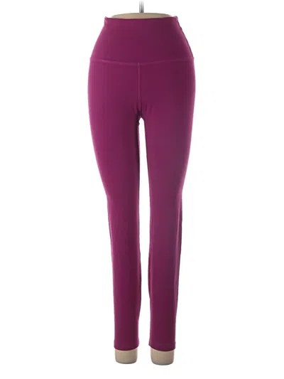 Pre-owned Beyond Yoga Active Pants In Purple