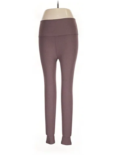 Pre-owned Beyond Yoga Active Pants In Purple
