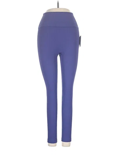 Pre-owned Beyond Yoga Active Pants In Purple