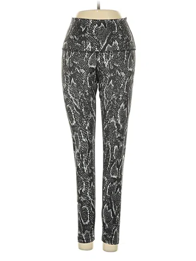 Pre-owned Beyond Yoga Active Pants In Silver