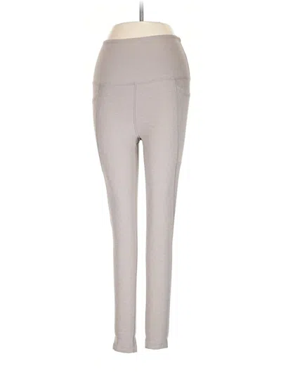 Pre-owned Beyond Yoga Active Pants In Tan