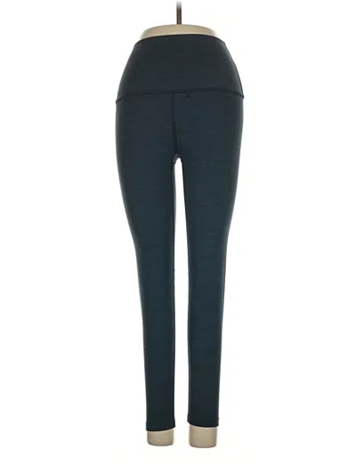 Pre-owned Beyond Yoga Active Pants In Teal