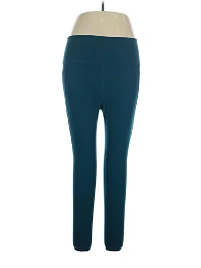 Pre-owned Beyond Yoga Active Pants In Teal