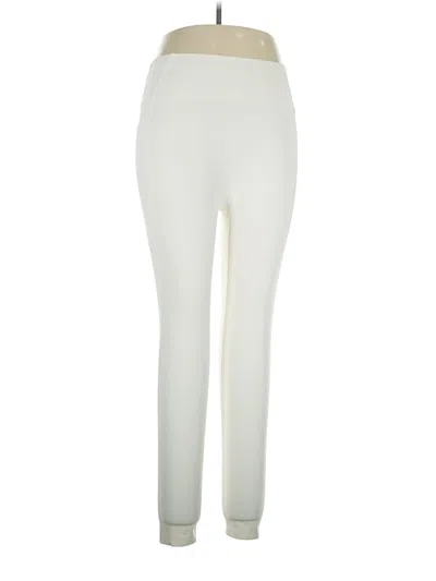 Pre-owned Beyond Yoga Active Pants In White
