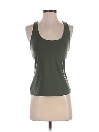 Pre-owned Beyond Yoga Active Tank Top In Green