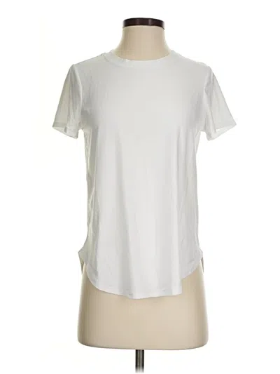 Pre-owned Beyond Yoga Active T-shirt In Ivory