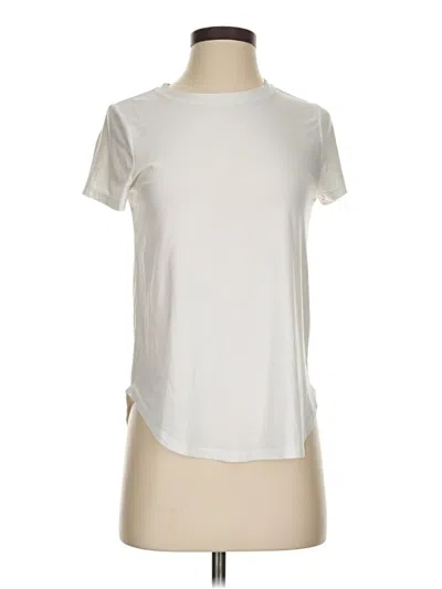 Pre-owned Beyond Yoga Active T-shirt In Ivory