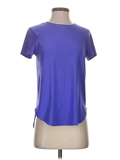 Pre-owned Beyond Yoga Active T-shirt In Purple