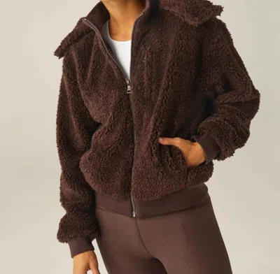 Beyond Yoga Adventure Jacket In Espresso In Brown