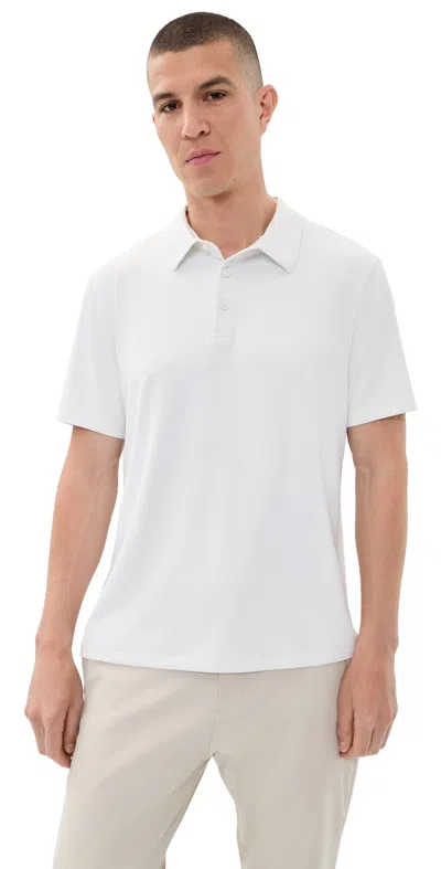Beyond Yoga All In Active Polo Crisp White