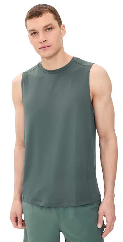 Beyond Yoga All In Active Tank Slate Green