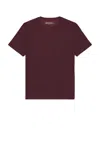 Beyond Yoga Always Beyond Crew Tee 2.0 In Burgundy