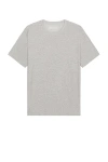 Beyond Yoga Always Beyond Crew Tee In Silver Mist