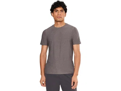 Beyond Yoga Always Beyond Crew T-shirts 2.0 Men's T Shirt Soft Umber Heather: Xl In Brown