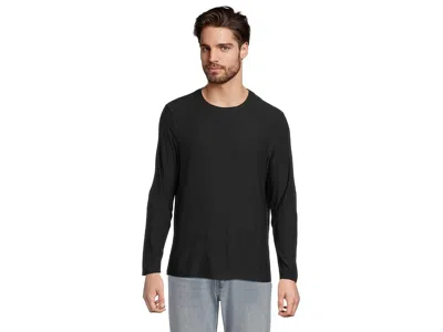 Beyond Yoga Featherweight Always Beyond Long Sleeve Crew 2.0 In Black
