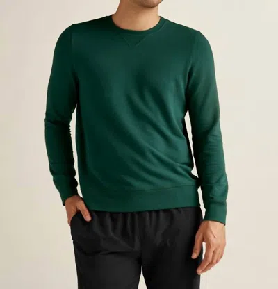 Beyond Yoga Always Beyond Pullover Crew In Forest Green