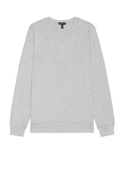 Beyond Yoga Always Beyond Pullover Crew In Light Grey Heather