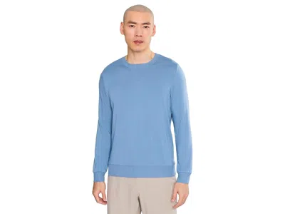 Beyond Yoga Always Beyond Pullover Crew Men's Clothing Harbor Blue: Lg, Modal/elastane