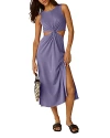Beyond Yoga Around The World Dress In Indigo